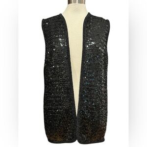 Vintage Lucie Linden sequined Vest